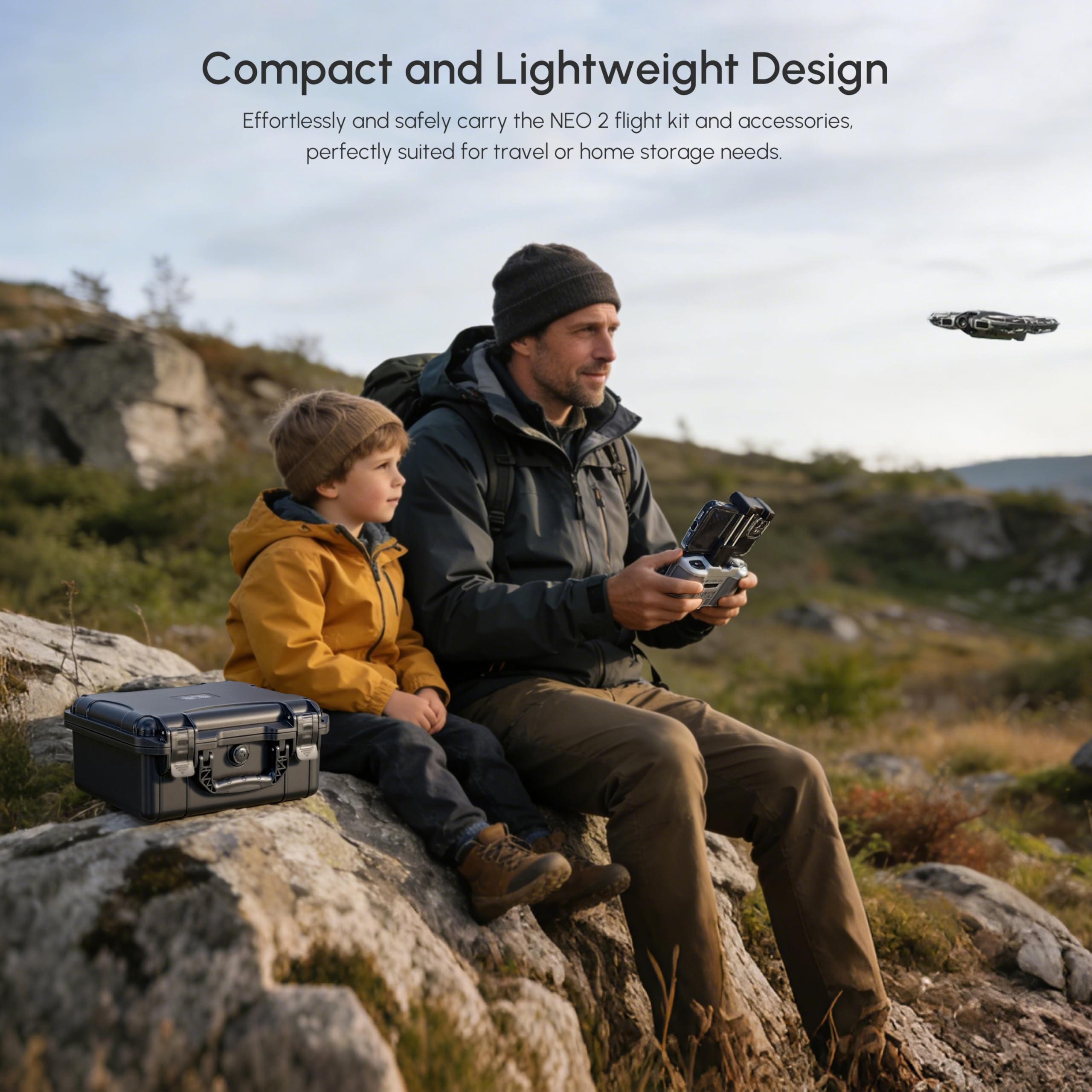 NEO 2 Case,Waterproof Hard Car - огляд і ціна Drone Controller Hood