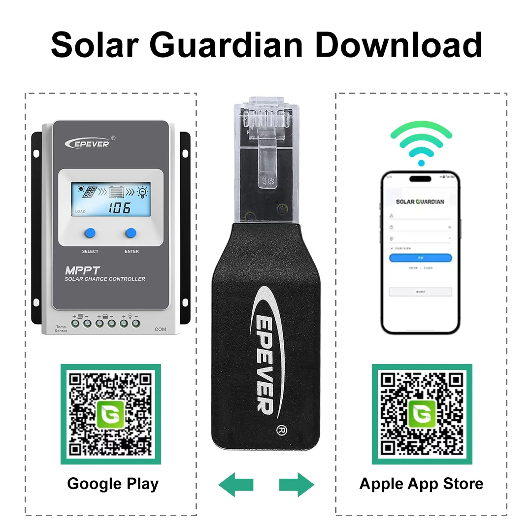 EPEVER WiFi 2.4G RJ45 D WIFI B - огляд і ціна Drone Solar Charger