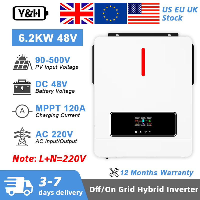 Y&H 6.2KW Hybrid Solar Inverte - огляд і ціна Drone Solar Charger