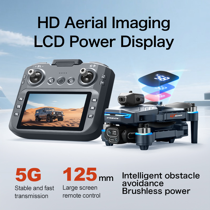 GT8 Obstacle Avoidance Aerial  - огляд і ціна Drone Controller Screen