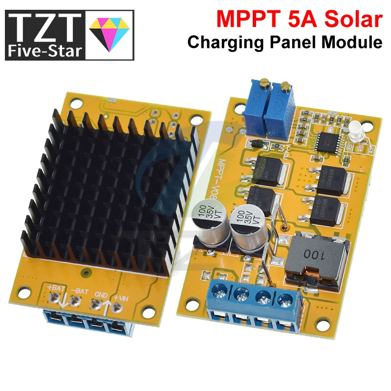 TZT 5A MPPT Solar Panel Regula - огляд і ціна Drone Solar Charger
